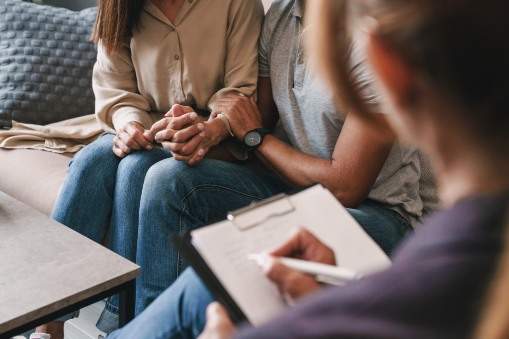 Couple having assessment