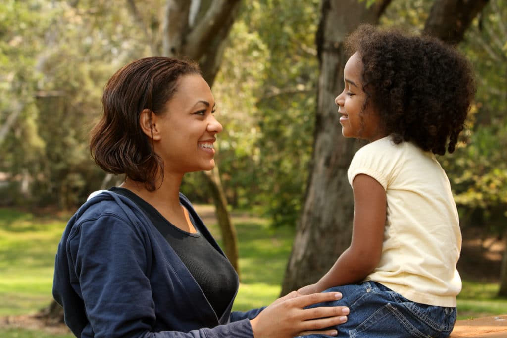 Image of a mother & daughter looking at each other smiling. Have you been wondering if family therapy is right for you? Family counselling is tailored to meet the unique need of your family. Speak to one of our family therapists in Sherwood Park today.