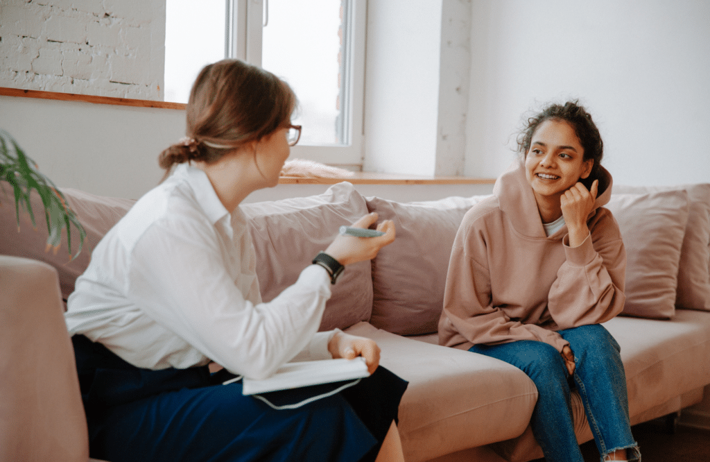 Counselling with teen